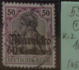Nemecká pošta v Maroku 53
