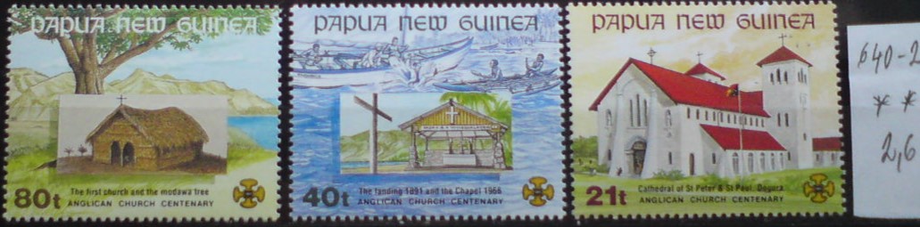 Papua Nová Guinea 640-2 **