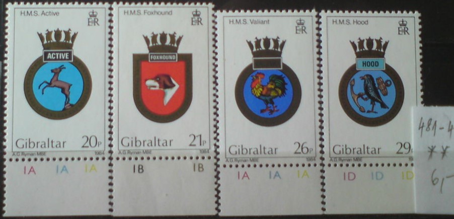 Gibraltar 481-4 **