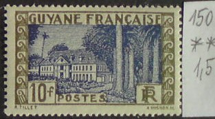 Francúzska Guyana 150 **