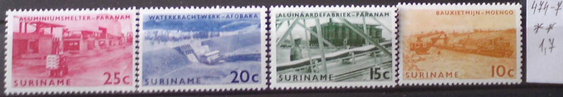 Surinam 474-7 **