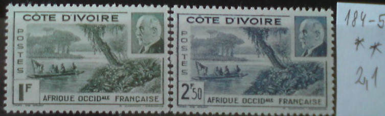 Pobrežie Slonoviny 184-5 **