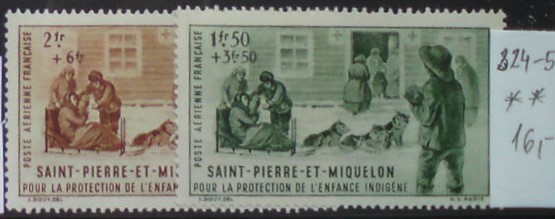 Saint Pierre a Miguelon 324-5 **