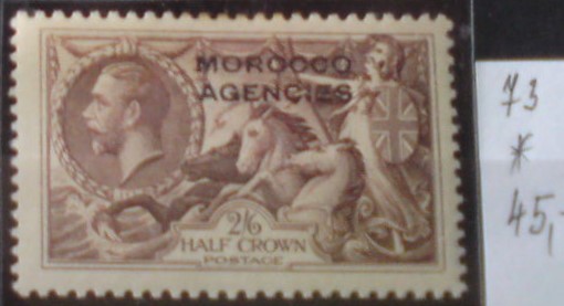 Britská pošta v Maroku 73 *