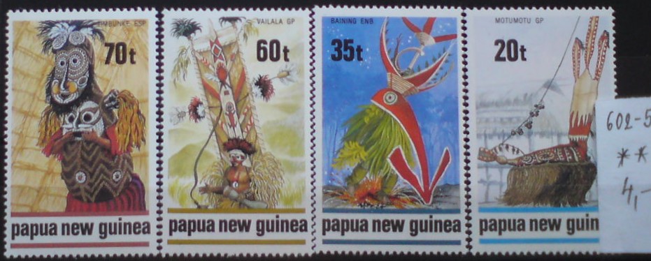 Papua Nová Guinea 602-5 **