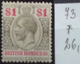 Britský Honduras 73 *