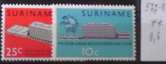 Surinam 577-8 **