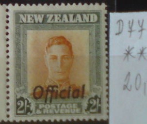 Nový Zéland D 77 **