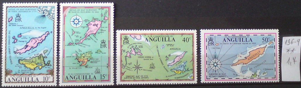 Anguilla 136-9 **