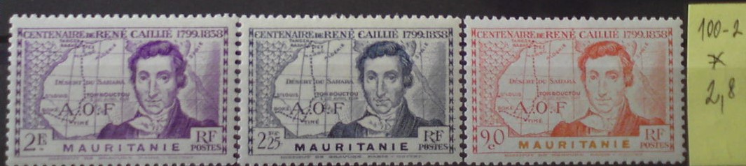 Mauretánia 100-2 *