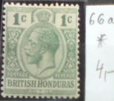 Britský Honduras 66 a *