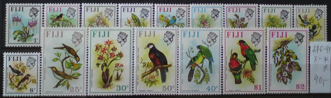 Fidži 276-91 X **