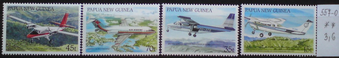Papua Nová Guinea 557-0 **