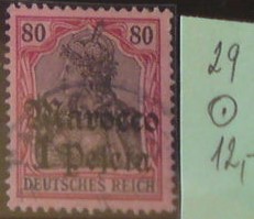 Nemecká pošta v Maroku 29