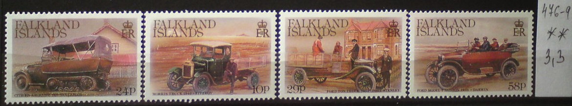 Falklandské ostrovy 476-9 **
