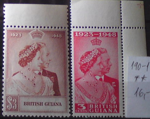 Britská Guyana 190-1 **