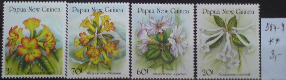 Papua Nová Guinea 584-7 **