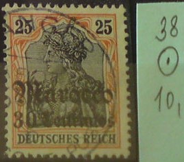 Nemecká pošta v Maroku 38