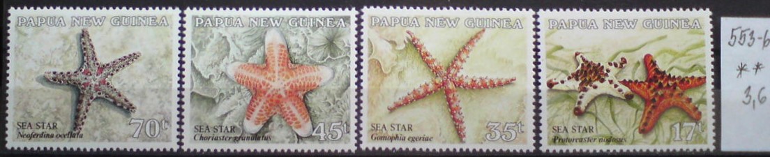 Papua Nová Guinea 553-6 **