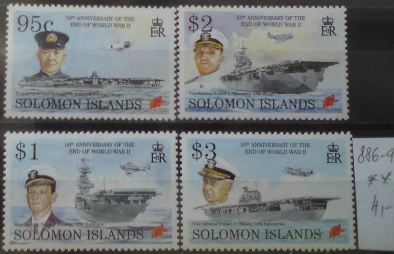 Šalamúnove ostrovy 886-9 **