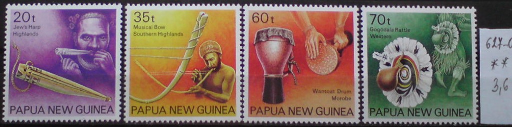 Papua Nová Guinea 627-0 **