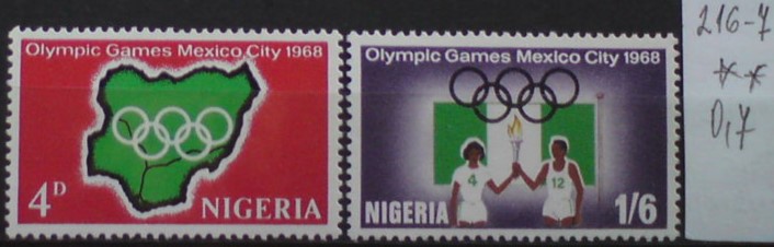 Nigéria 216-7 **