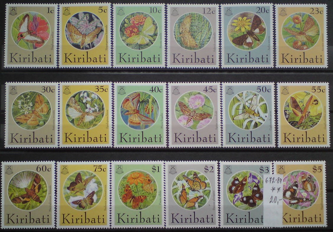 Kiribati 672-89 **