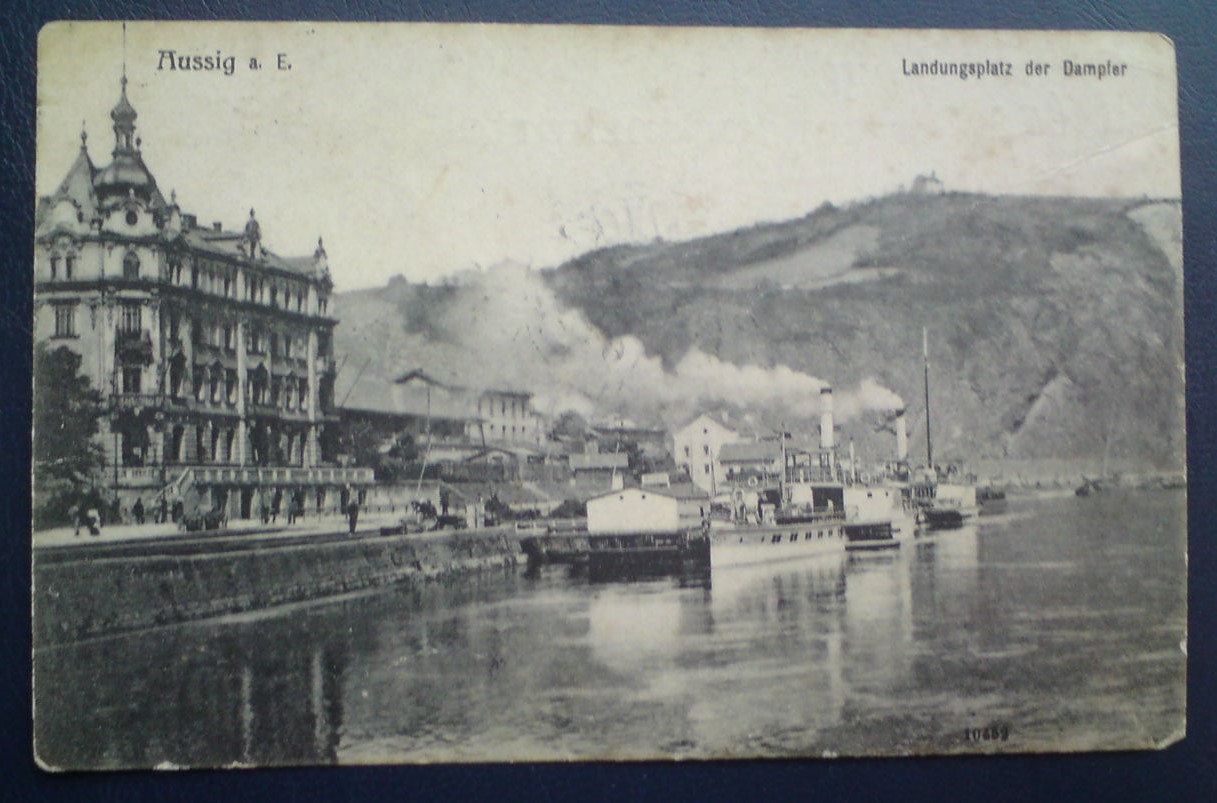 Ústí nad Labem stará pohľadnica