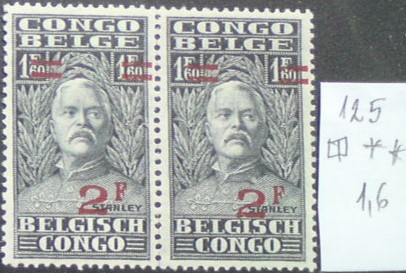 Belgické Kongo 125 **