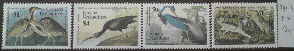 Grenadské Grenadiny 741-4 **