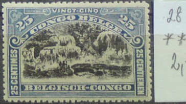 Belgické Kongo 28 **