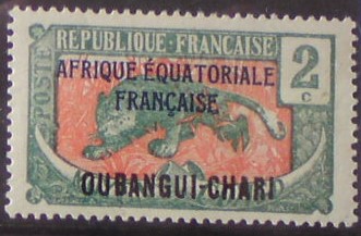 Oubangui Chari 44 *