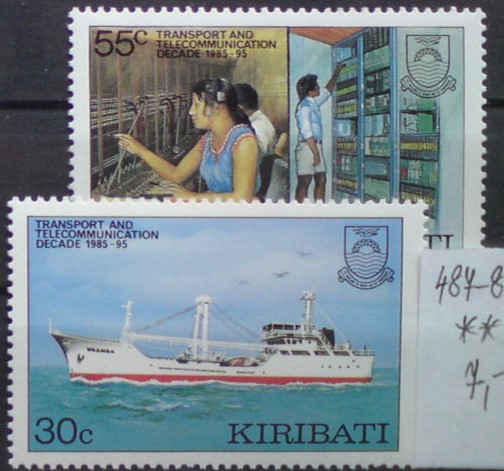 Kiribati 487-8 **