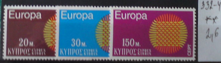 Cyprus 332-4 **
