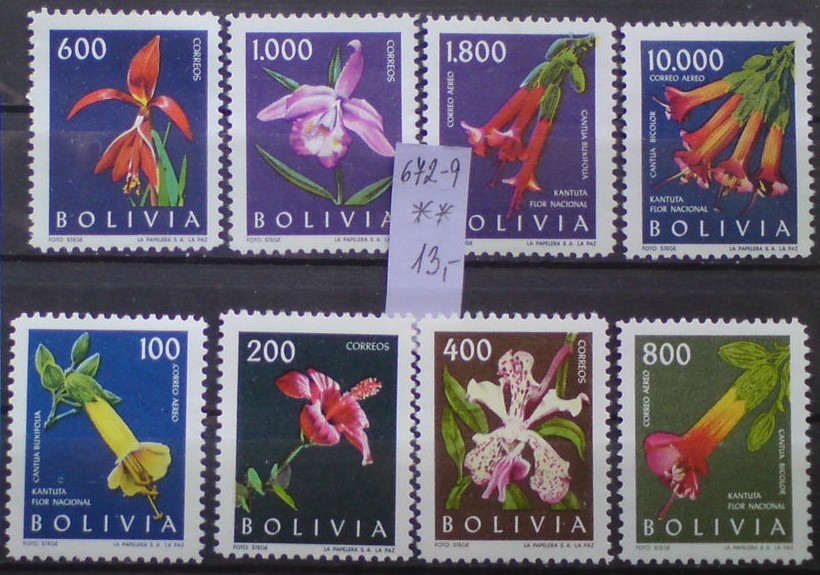 Bolívia 672-9 **