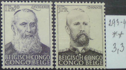 Belgické Kongo 293-4 **