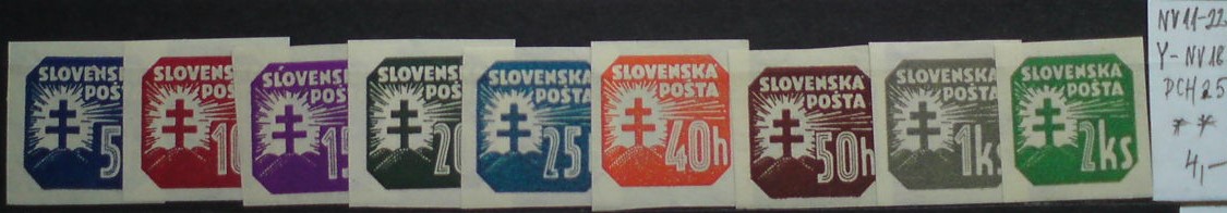 Slovenský štát NV 11-21 Y **