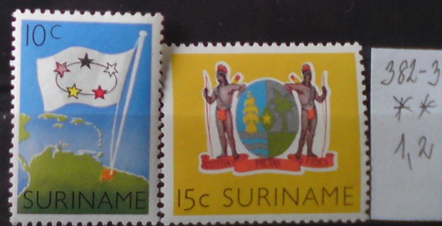 Surinam 382-3 **