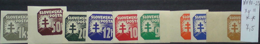 Slovenský štát NV 10-21 **