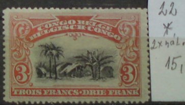 Belgické Kongo 22 *