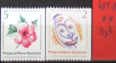 Papua Nová Guinea 407-8 **