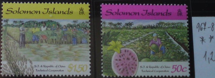 Šalamúnove ostrovy 967-8 **