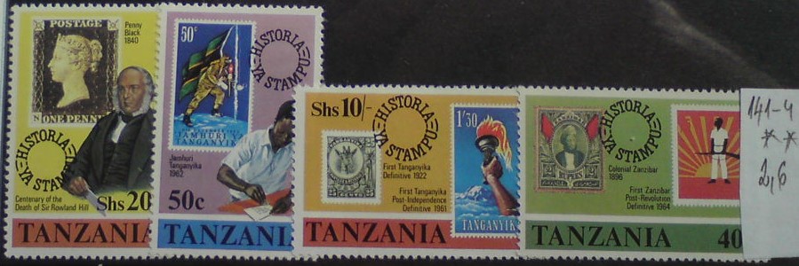 Tanzánia 141-4 **